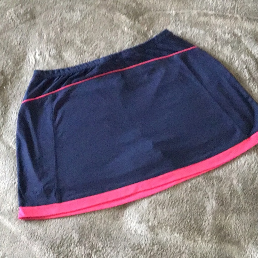 Volleyball Navy and pink tennis skirt